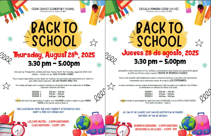 BACK TO SCHOOL CLIP ART