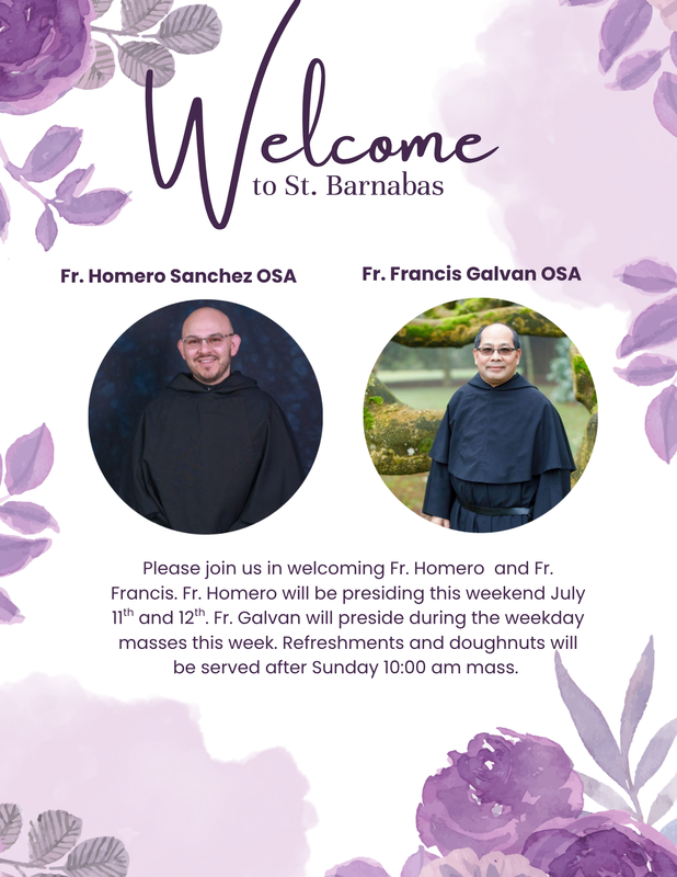 Come Welcome the Augustinians! Featured Photo