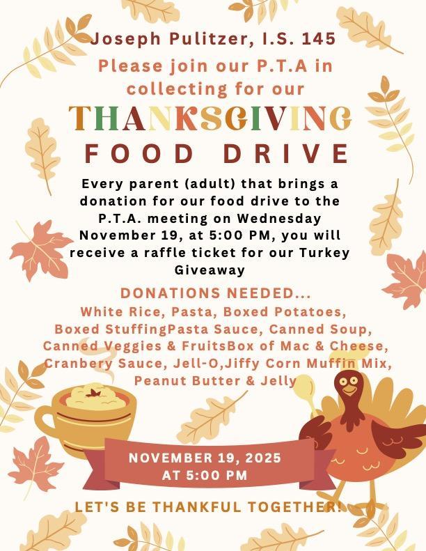 Food Drive Flyer