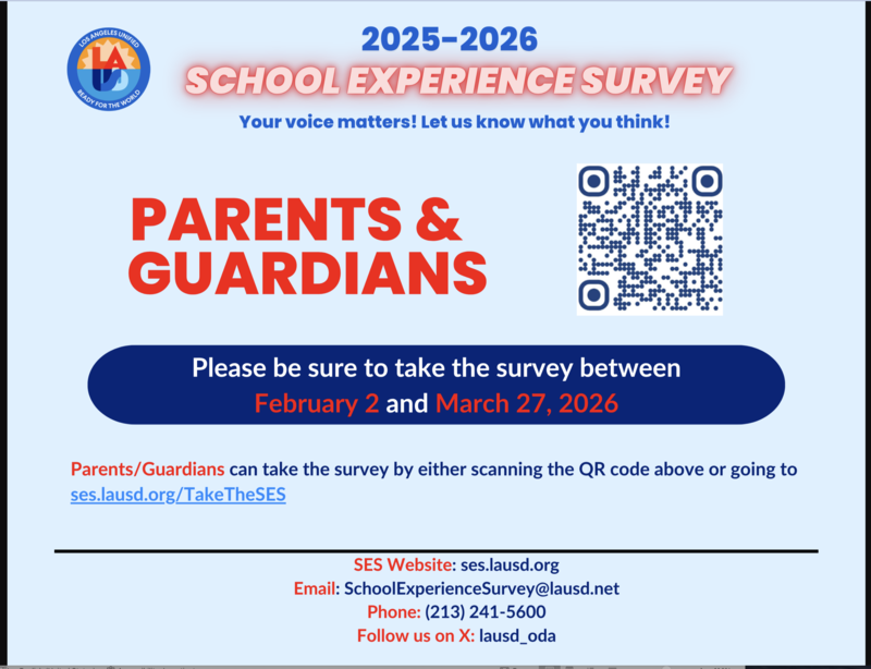 School Experience Survey