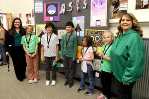 ASES artists at spring art show