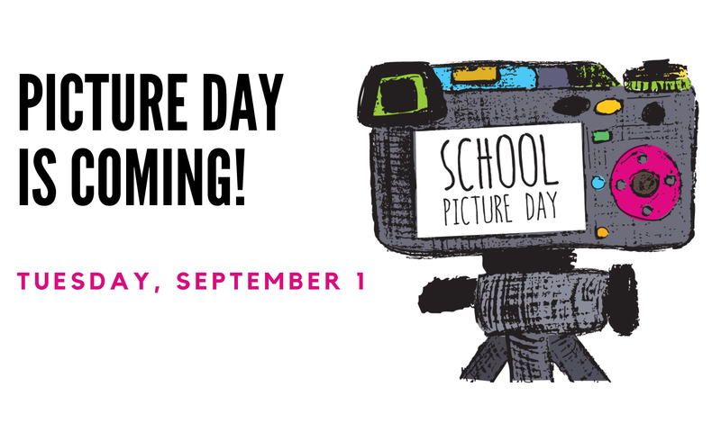 Picture Day is coming on September 1