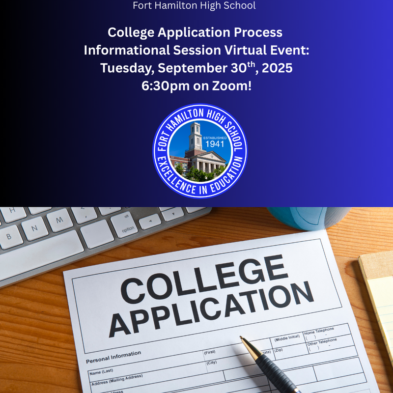 College Application Process Info Session Virtual Event