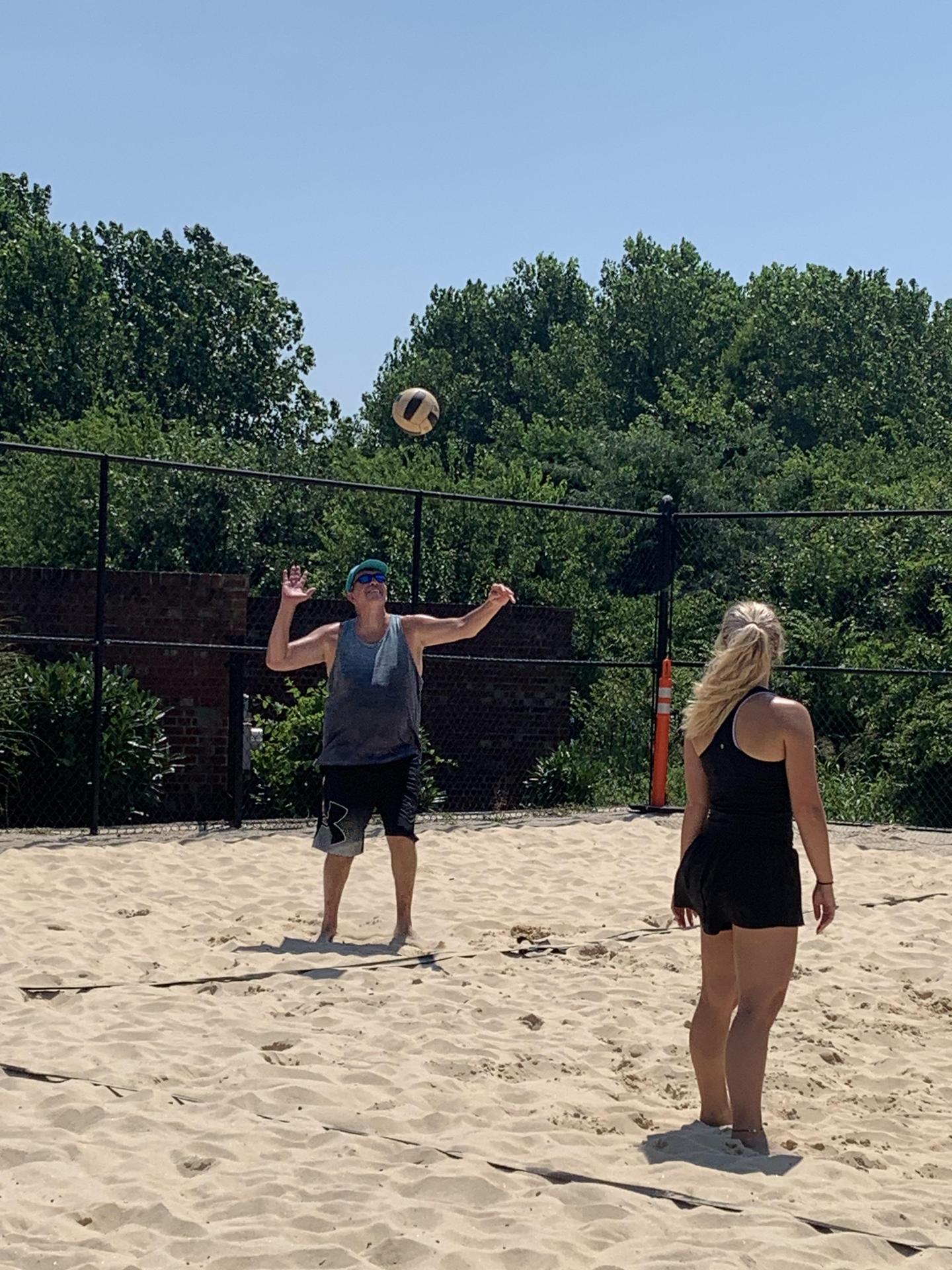 Volleyball and me!