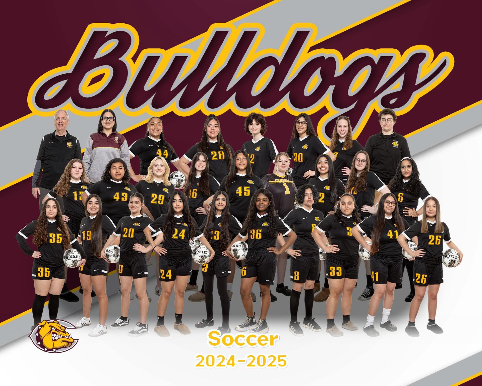 24-25 girls soccer team