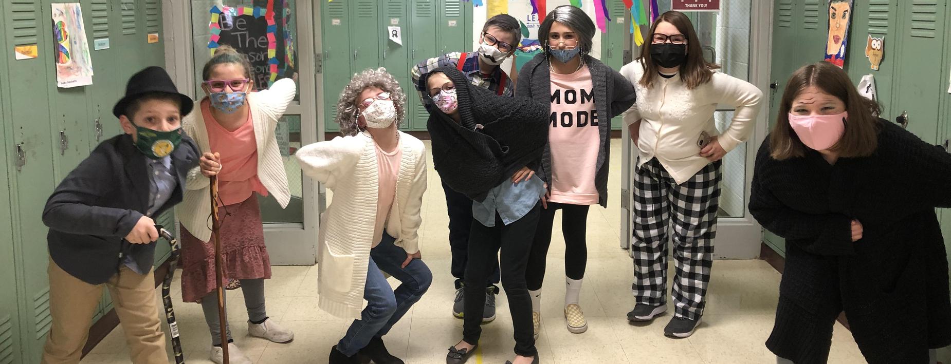 100 days of school dressed up