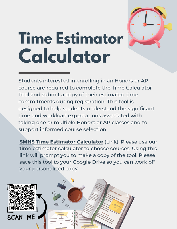 SMHS Time Estimator Calculator