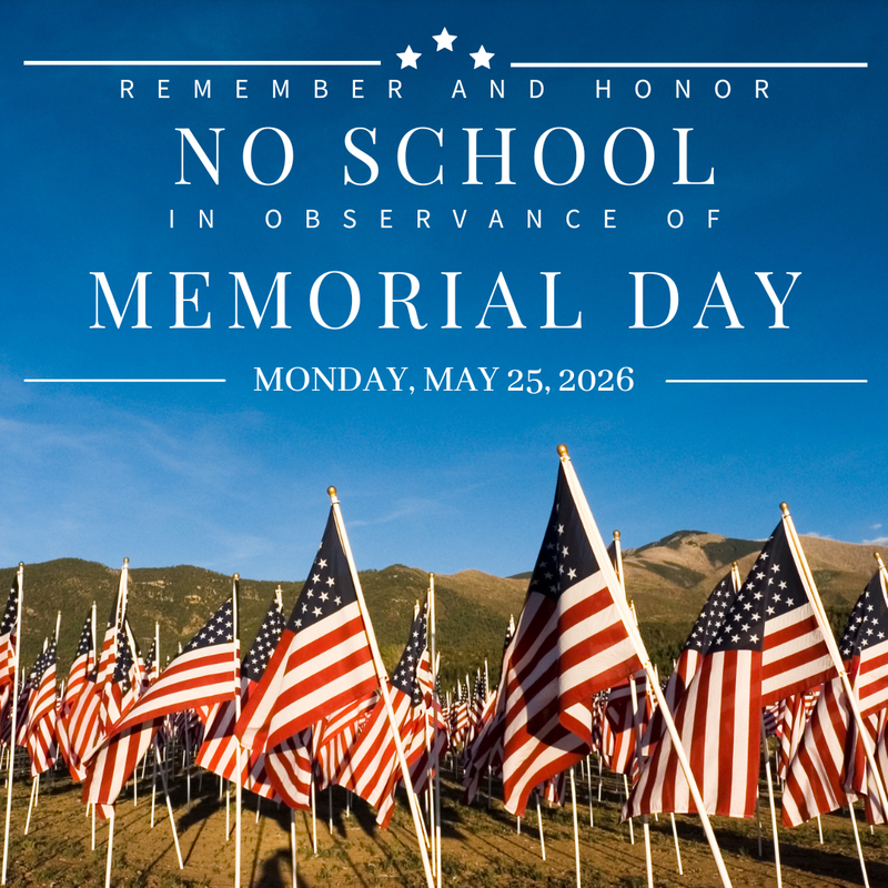 Memorial Day Holiday