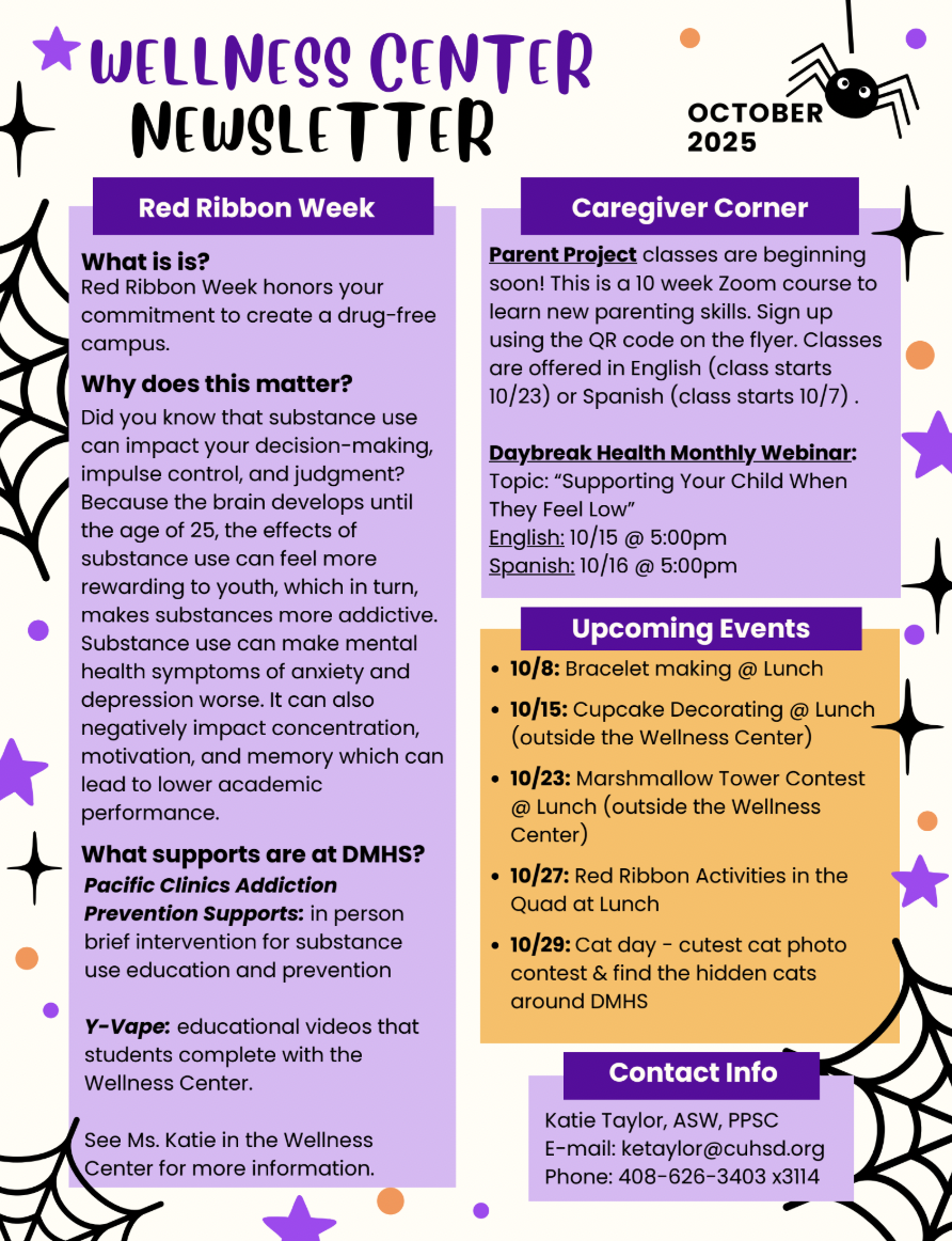 wellness center october 2025 newsletter