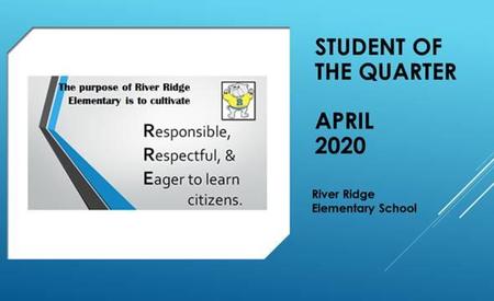 Student of the Quarter