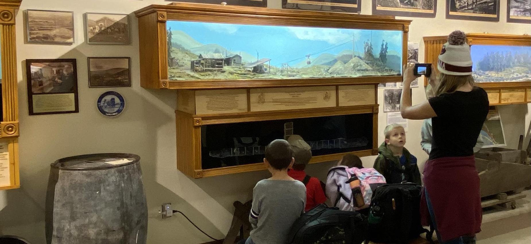 AHS students on a field trip.