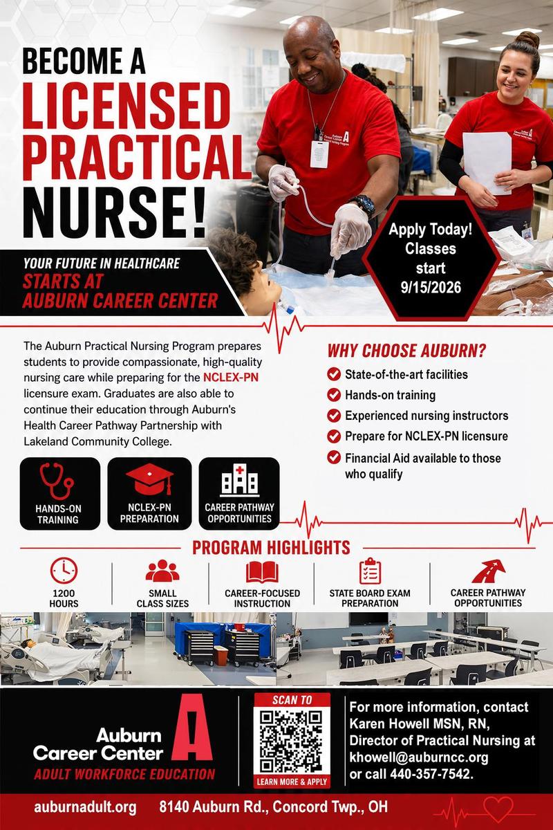 flyer with students