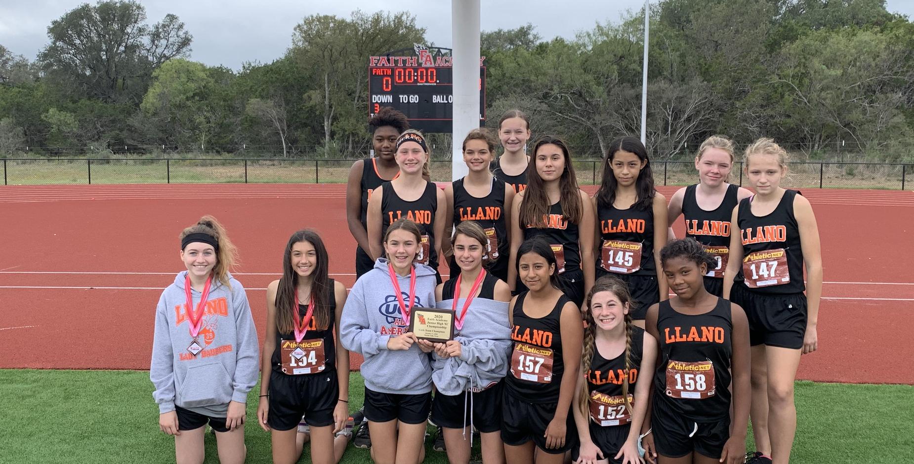 Girls Cross Country Team