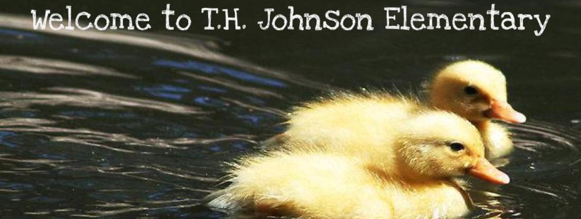 welcome banner with ducks