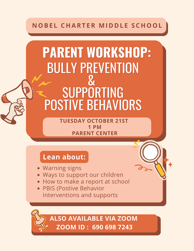 Bully Prevention & Supporting Positive Behaviors