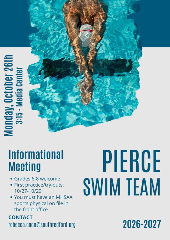 Pierce Swim Team Informational Meeting Featured Photo