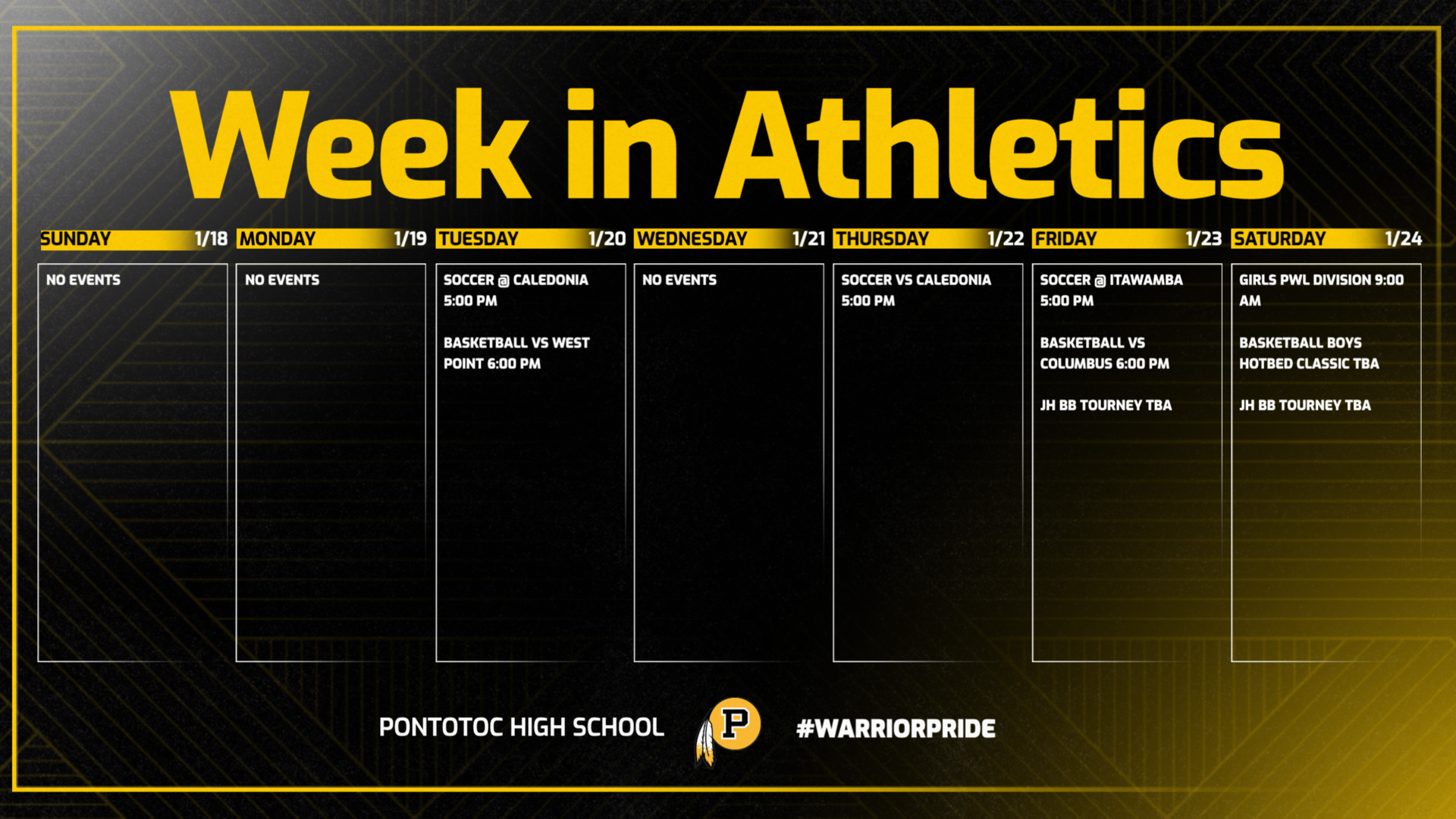 Week in Athletics 