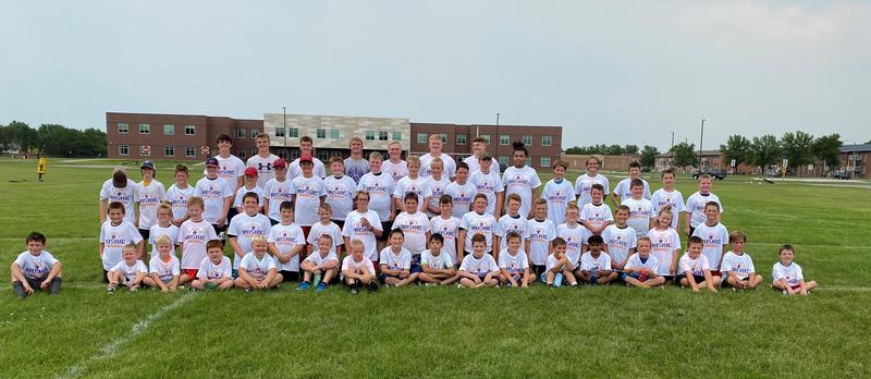 Wahpeton Future Huskies Football Camp 2021 Participants