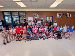 Oak Ridge elementary dollhouse delivery