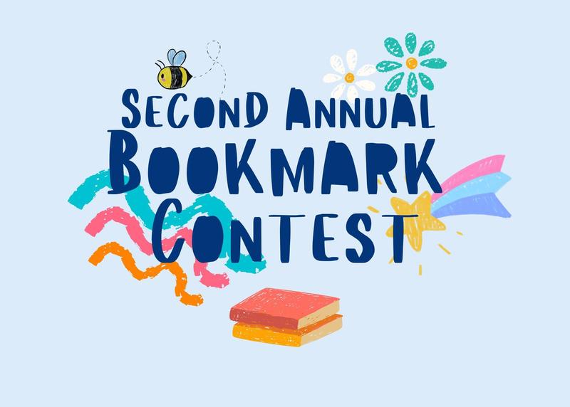 second annual bookmark contest flyer