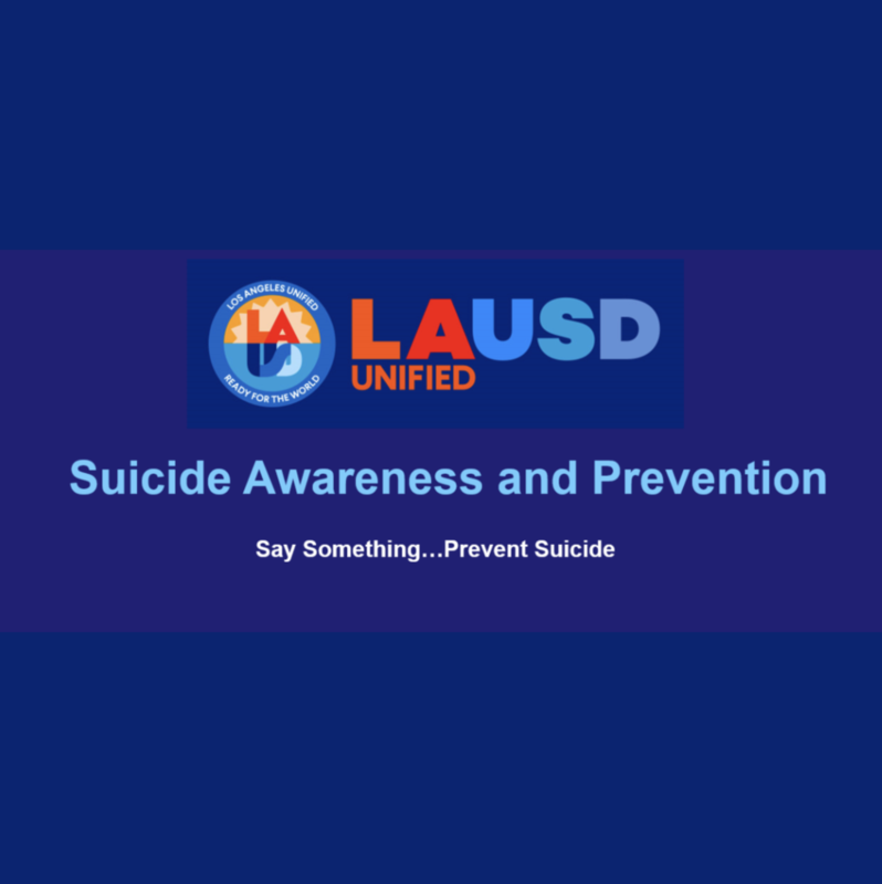 Suicide Awareness and Prevention