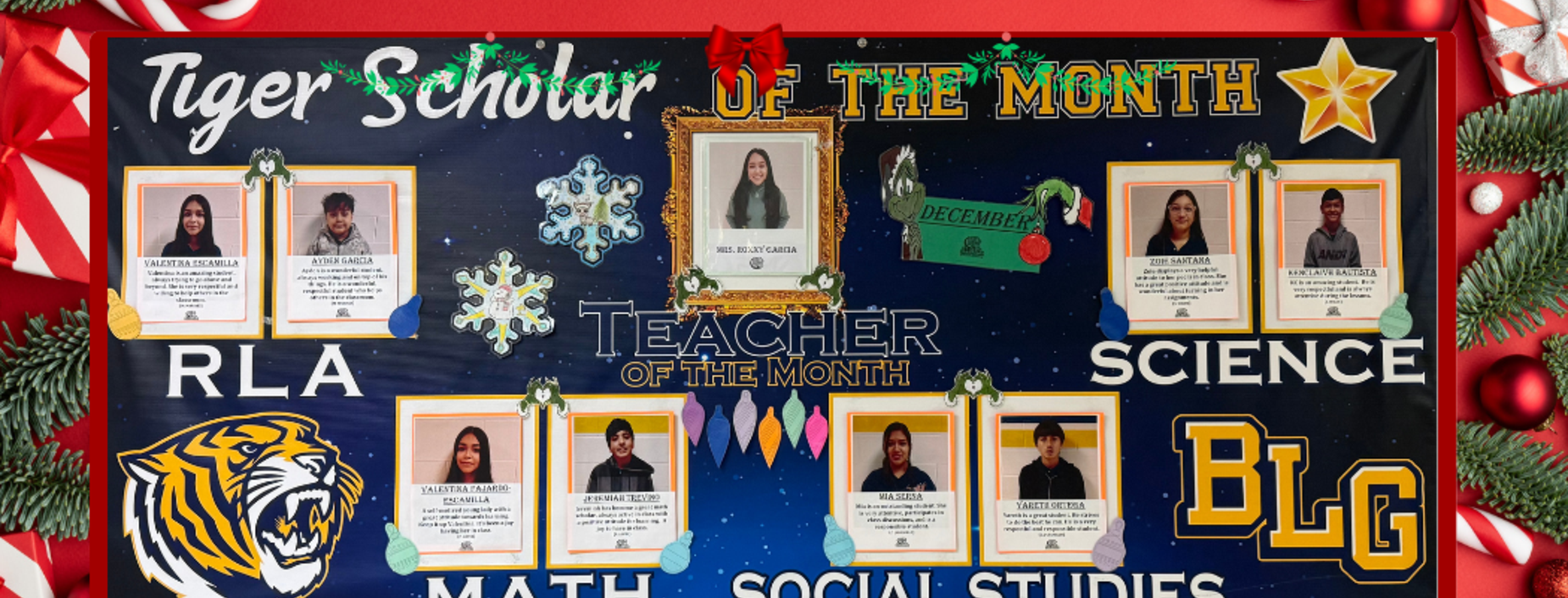 Teacher of the Month