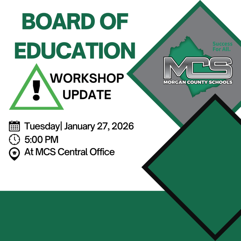 MCs board of education workshop update