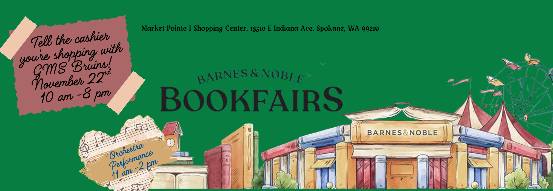 Book Fair at Barnes and Noble