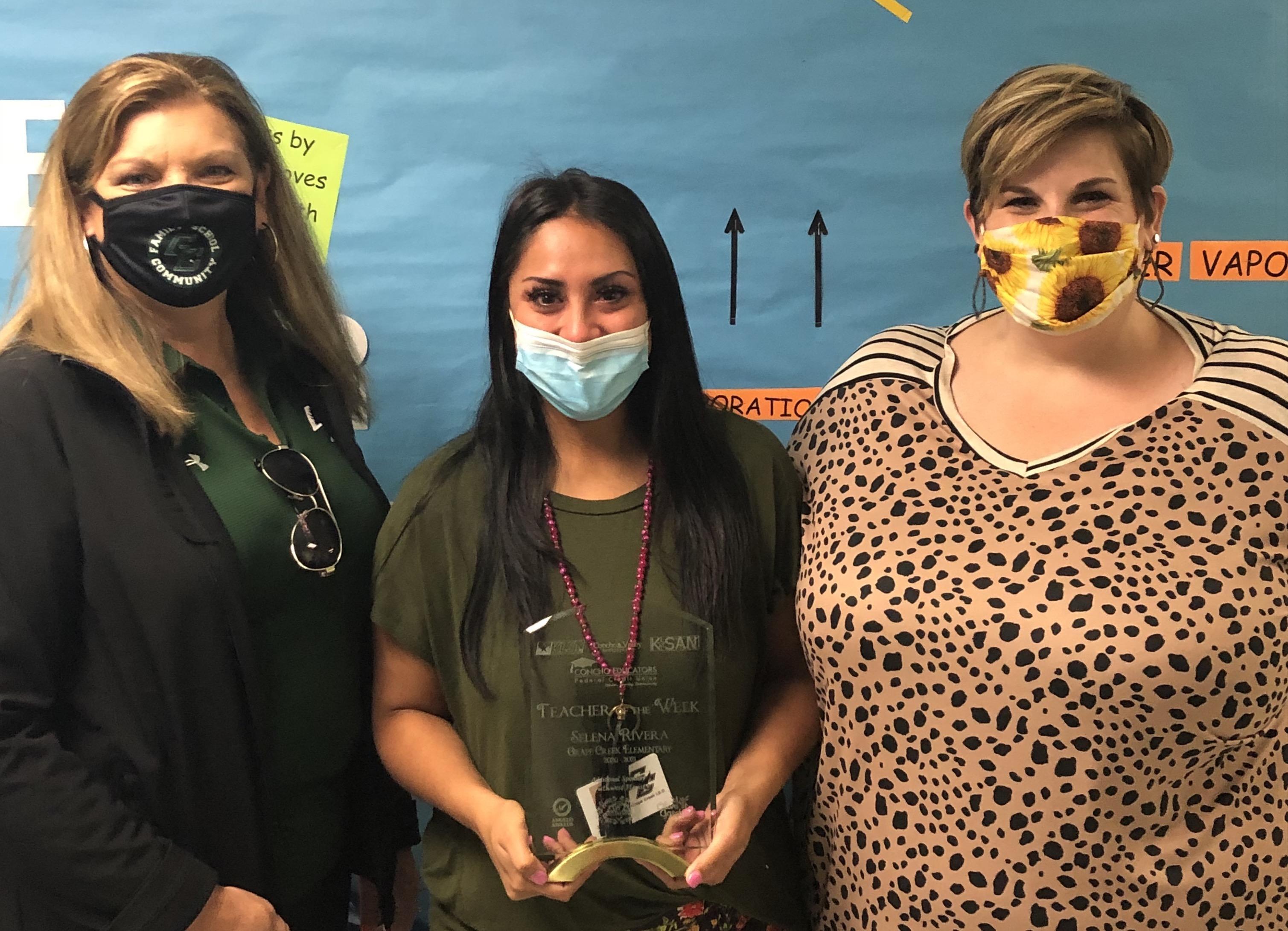 Rivera named Teacher of the Week