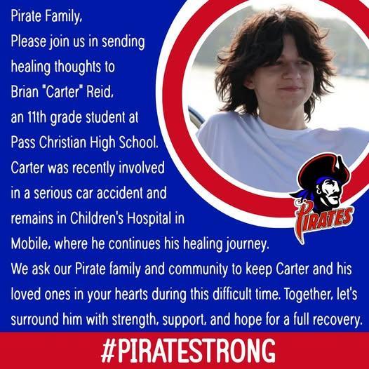 Keep Carter in your hearts