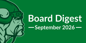 Board Digest - September 2026, Header Graphic