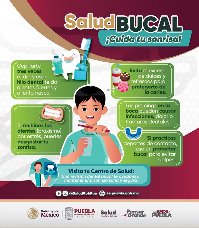 Impulsemos el cuidado bucal en nuestras niñas y niños.
