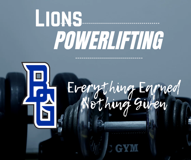 Lions Powerlifting Thumbnail Image