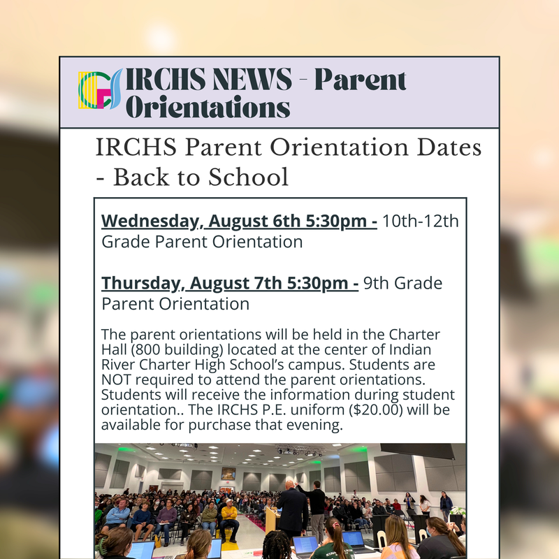 Parent Orientations 2025-26 School Year Featured Photo
