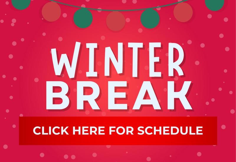 Last Week Before Winter Break Schedule Featured Photo