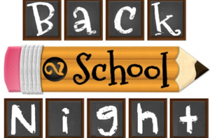 Back to School Night
