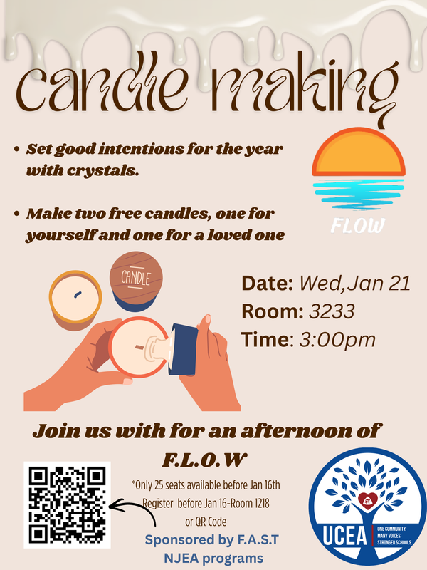Candle Making Flyer