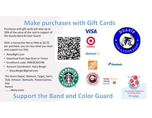 band fundraiser