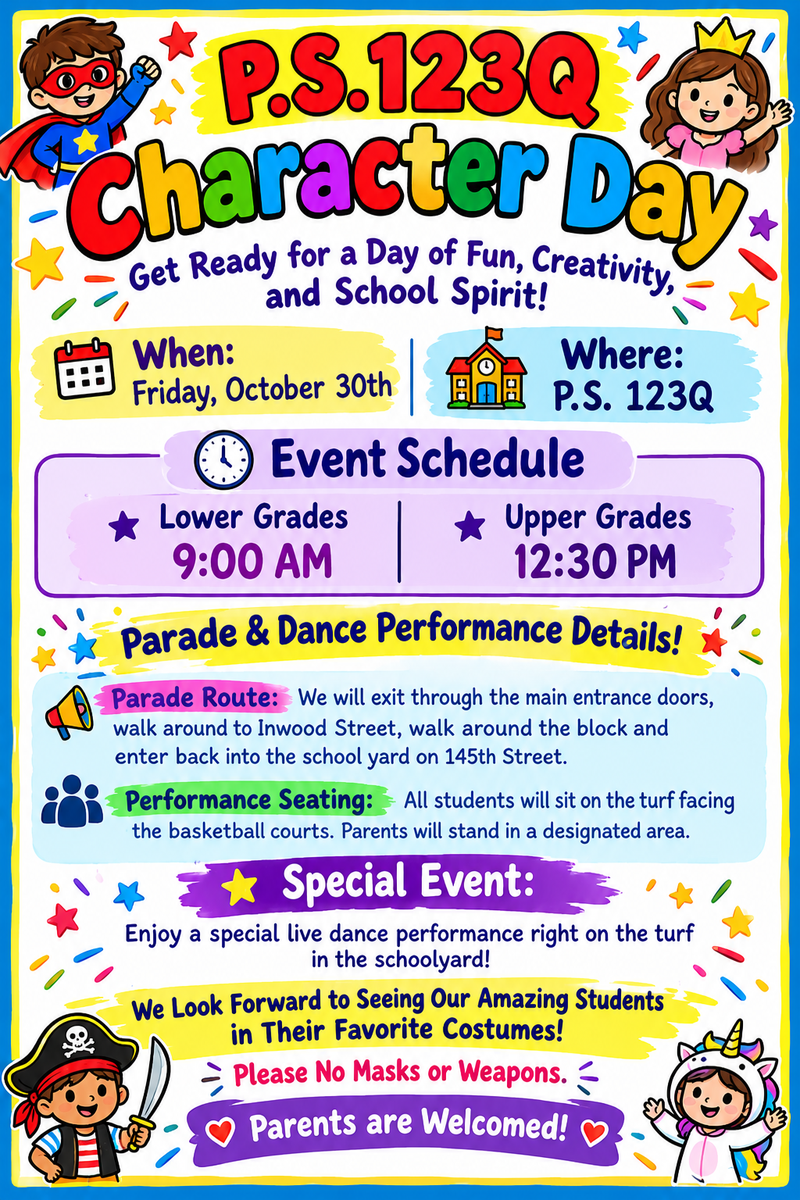 Character Day Oct 30
