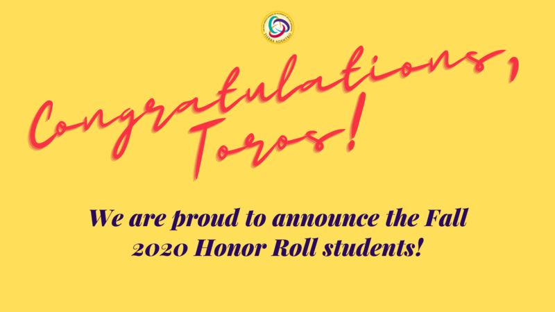 Congratulations Fall 2020 Honor Roll Students! Featured Photo