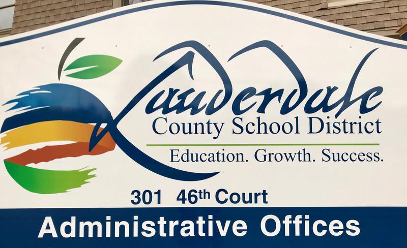 LCSD Central Office Sign