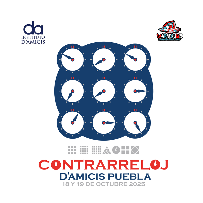 Torneo de Rubik "Contrarreloj-D'Amicis 2025"