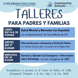 parent workshop