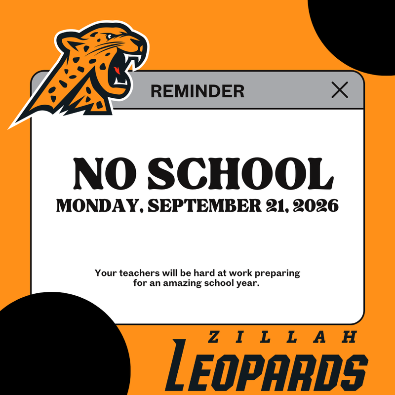 No School on Monday, September 21, 2026 Featured Photo