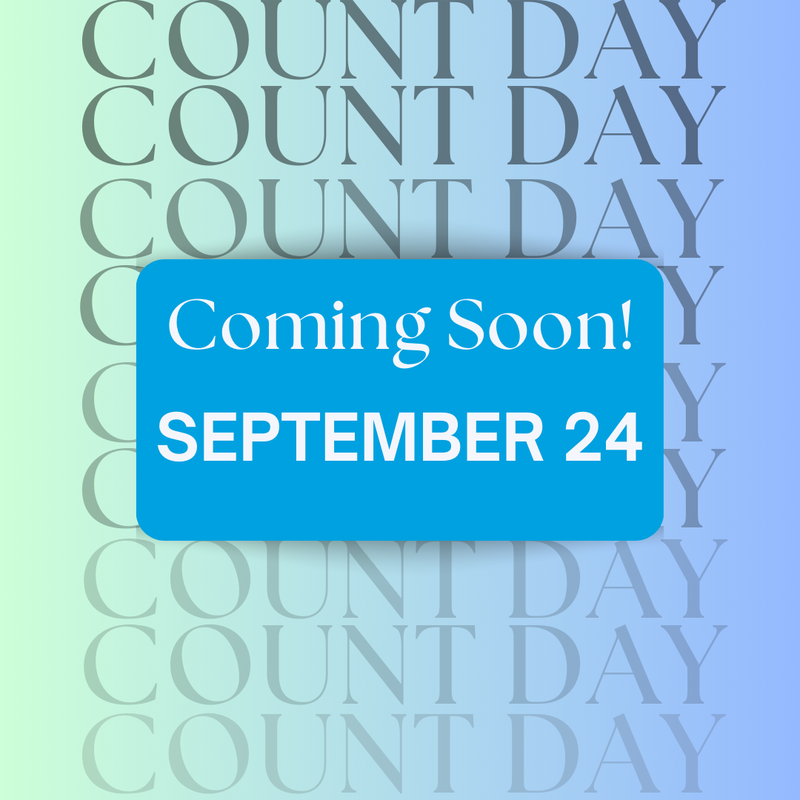 Student Count Day Coming Soon - September 24th