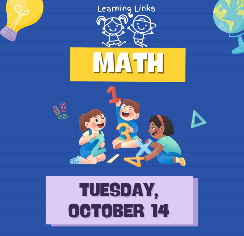 clip art of children holding numbers flyer