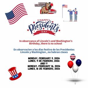 President's Holiday Flier Reminder