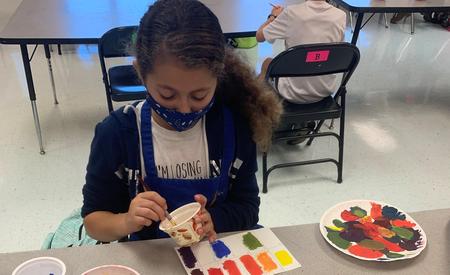 GTMS Art Student!