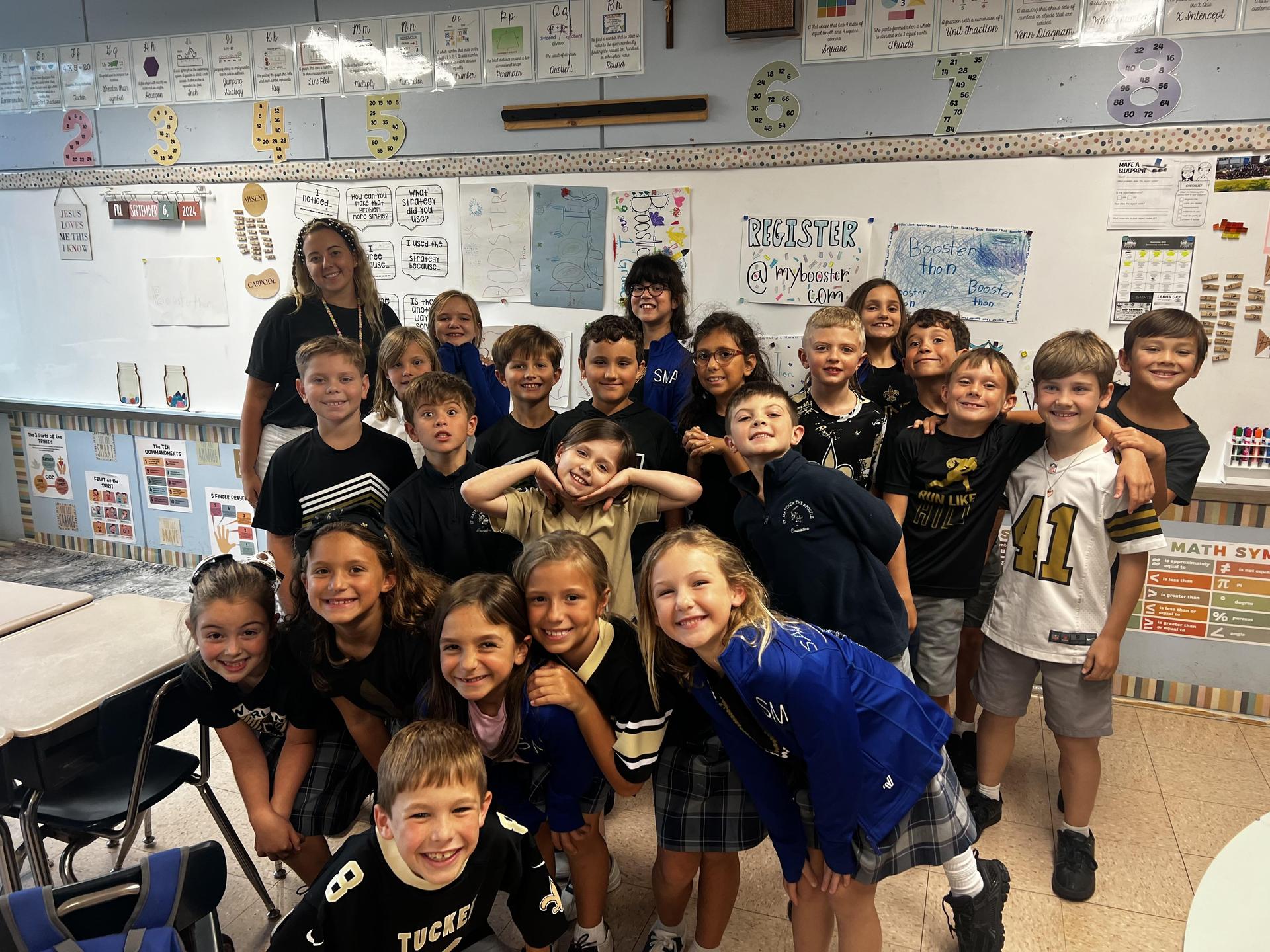 Saints Dress Down Day!