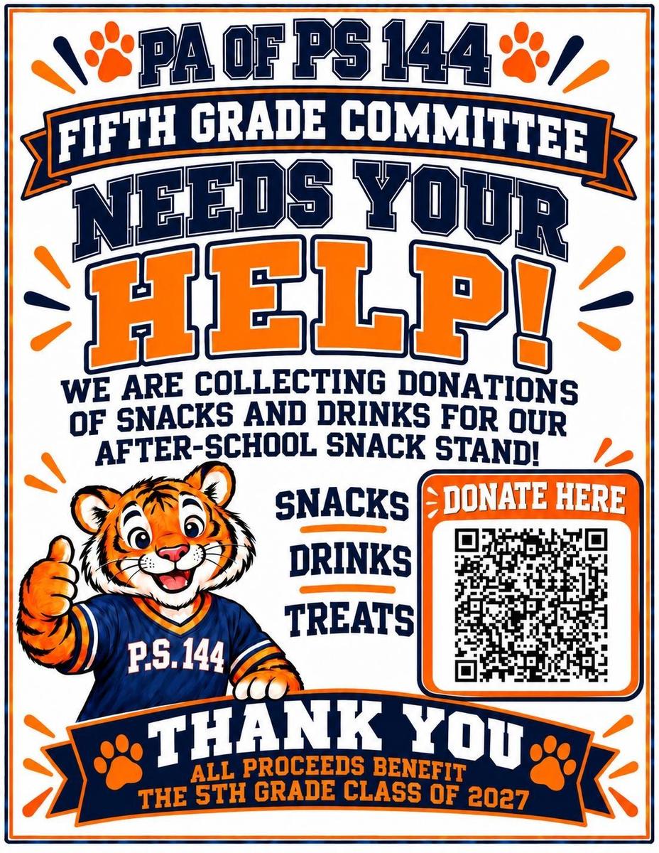 Snack Stand Wishlist Flyer